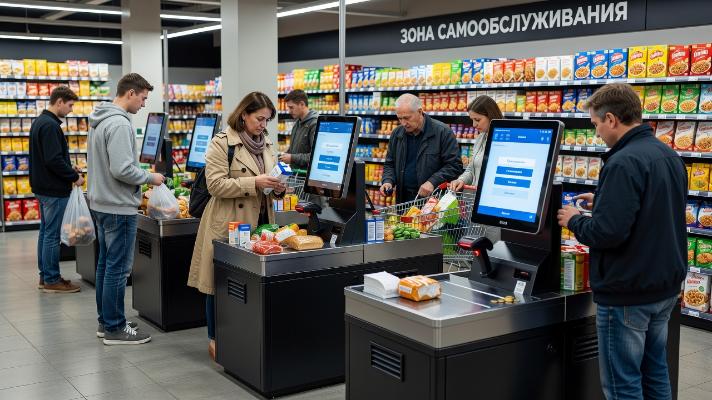 Кассы самообслуживания: почему в 2026 году без них уже не обойтись
